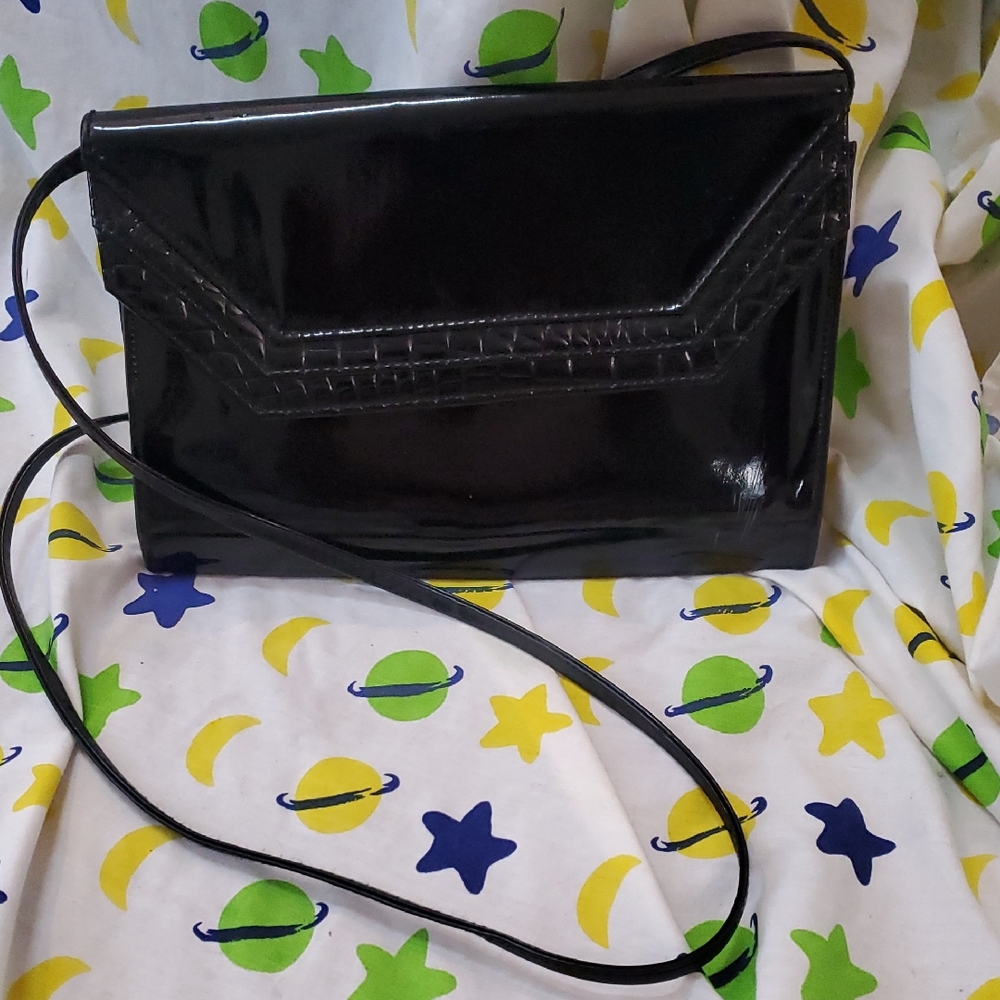 Elegant Black Shoulder Bag Formal For‎ Homecoming Dance Prom